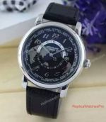 Japan Grade Replica Montblanc Heritage World Map Watch - aaa montblanc watches